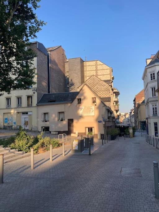 Ferienwohnung Duplex Hypercentre Avec Parking Rouen Exterior foto