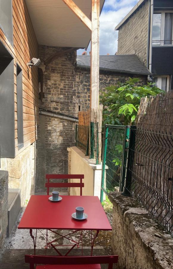 Ferienwohnung Duplex Hypercentre Avec Parking Rouen Exterior foto